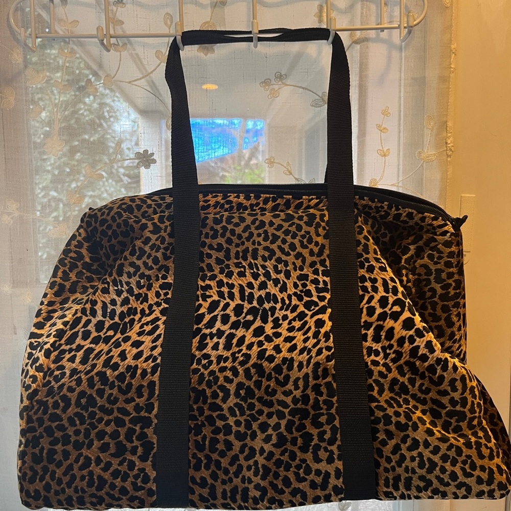 Vintage Lancôme Leopard Print Women's Bag